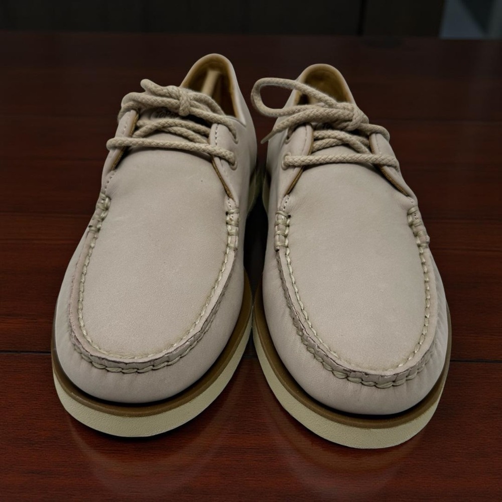 Sperry Top-Sider Captains Oxford Boat Shoes Blush Tan Women US Size 6.5M - Picture 2 of 13